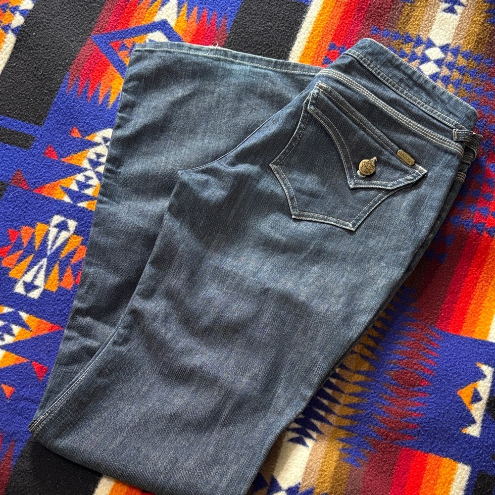 Kroque brand boot cut jean dark wash 28x34
